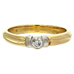 Brillant-Ring Gelbgold