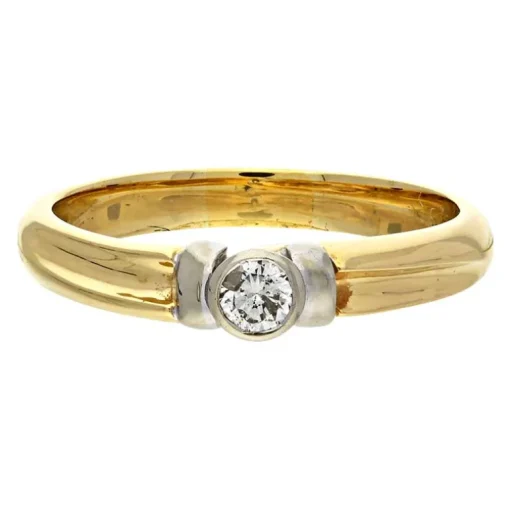 Brillant-Ring Gelbgold
