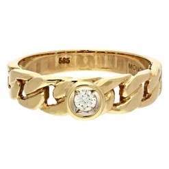 Brillant-Ring Gelbgold