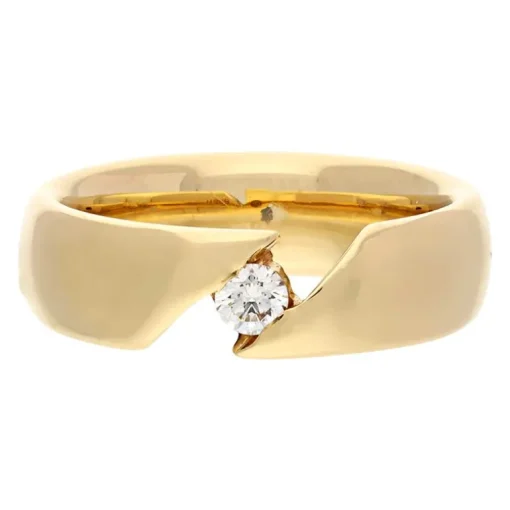 Brillant-Ring Gelbgold