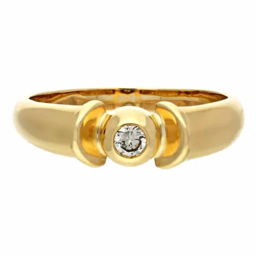 Brillant-Ring Gelbgold