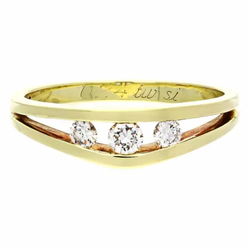 Brillant-Ring Gelbgold