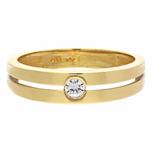 Brillant-Ring Gelbgold