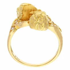 Brillant-Ring Gelbgold