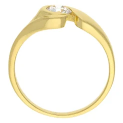 Brillant-Ring Gelbgold