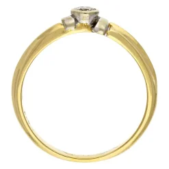 Brillant-Ring Gelbgold
