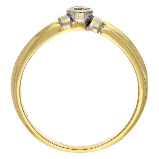 Brillant-Ring Gelbgold