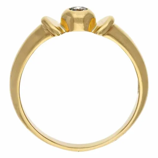 Brillant-Ring Gelbgold