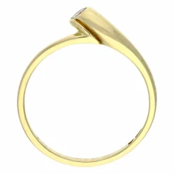 Brillant-Ring Gelbgold