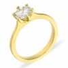 Brillant-Ring Gelbgold 1,09 ct