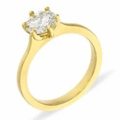 Brillant-Ring Gelbgold 1,09 ct