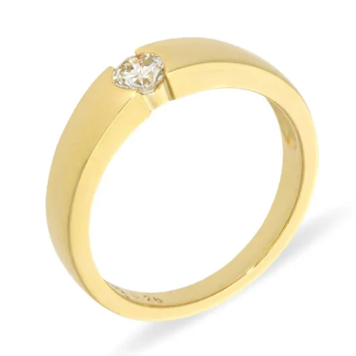 Brillant-Ring Gelbgold 0,26 ct