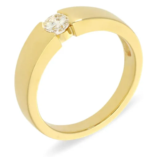 Brillant-Ring Gelbgold 0,20 ct