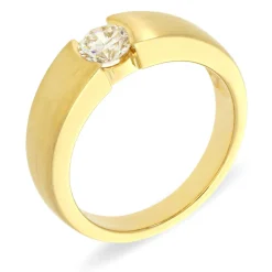 Brillant-Ring Gelbgold 0,42 ct