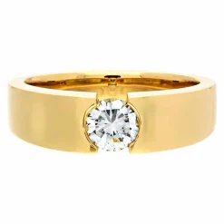 Brillant-Ring Gelbgold 0,68 ct