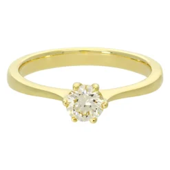 Brillant-Ring Gelbgold 0,56 ct