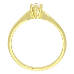 Brillant-Ring Gelbgold 0,29 ct
