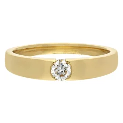 Brillant-Ring Gelbgold 0,17 ct