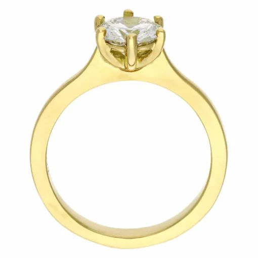 Brillant-Ring Gelbgold 1,09 ct