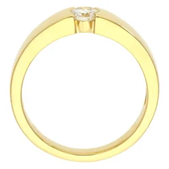 Brillant-Ring Gelbgold 0,20 ct