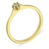 Brillant-Ring Gelbgold 0,12ct