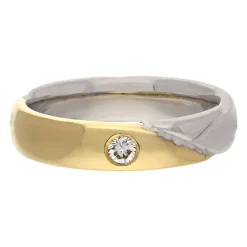 Brillant-Ring Meister Bicolor