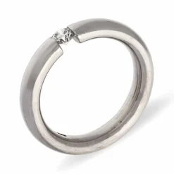 Brillant-Ring 'Niessing' Weißgold
