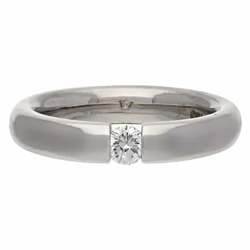 Brillant-Ring 'Niessing' Weißgold