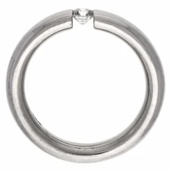 Brillant-Ring 'Niessing' Weißgold