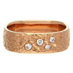 Brillant-Ring Rotgold