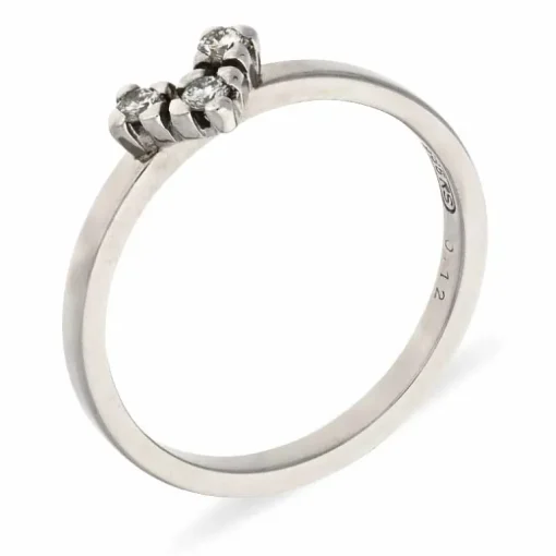 Brillant-Ring Weißgold