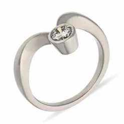 Brillant-Ring Weißgold