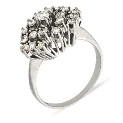 Brillant-Ring Weißgold