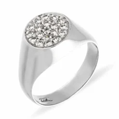Brillant-Ring Weißgold