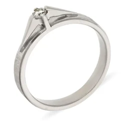 Brillant-Ring Weißgold