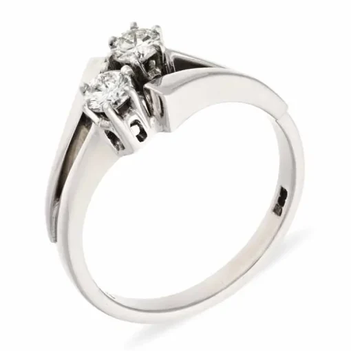 Brillant-Ring Weißgold