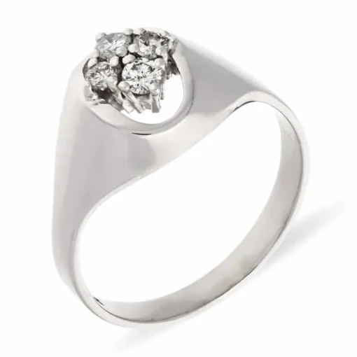 Brillant-Ring Weißgold