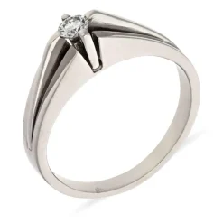 Brillant-Ring Weißgold
