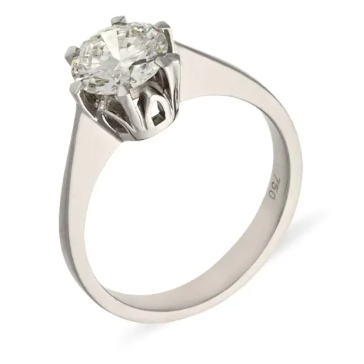 Brillant-Ring Weißgold