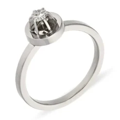 Brillant-Ring Weißgold