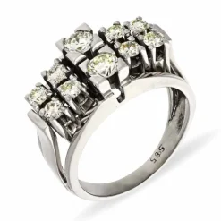 Brillant-Ring Weißgold