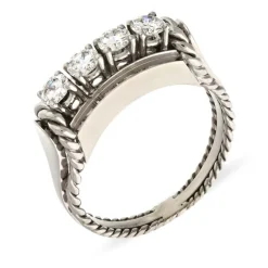 Brillant-Ring Weißgold