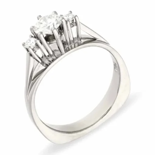 Brillant-Ring Weißgold