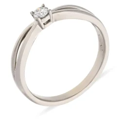 Brillant-Ring Weißgold