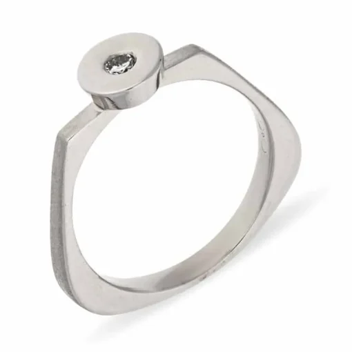 Brillant-Ring Weißgold