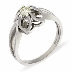Brillant-Ring Weißgold