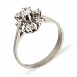 Brillant-Ring Weißgold