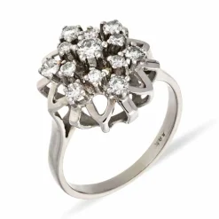 Brillant-Ring Weißgold