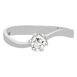 Brillant-Ring Weißgold