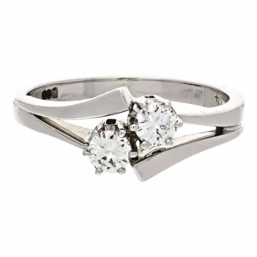 Brillant-Ring Weißgold